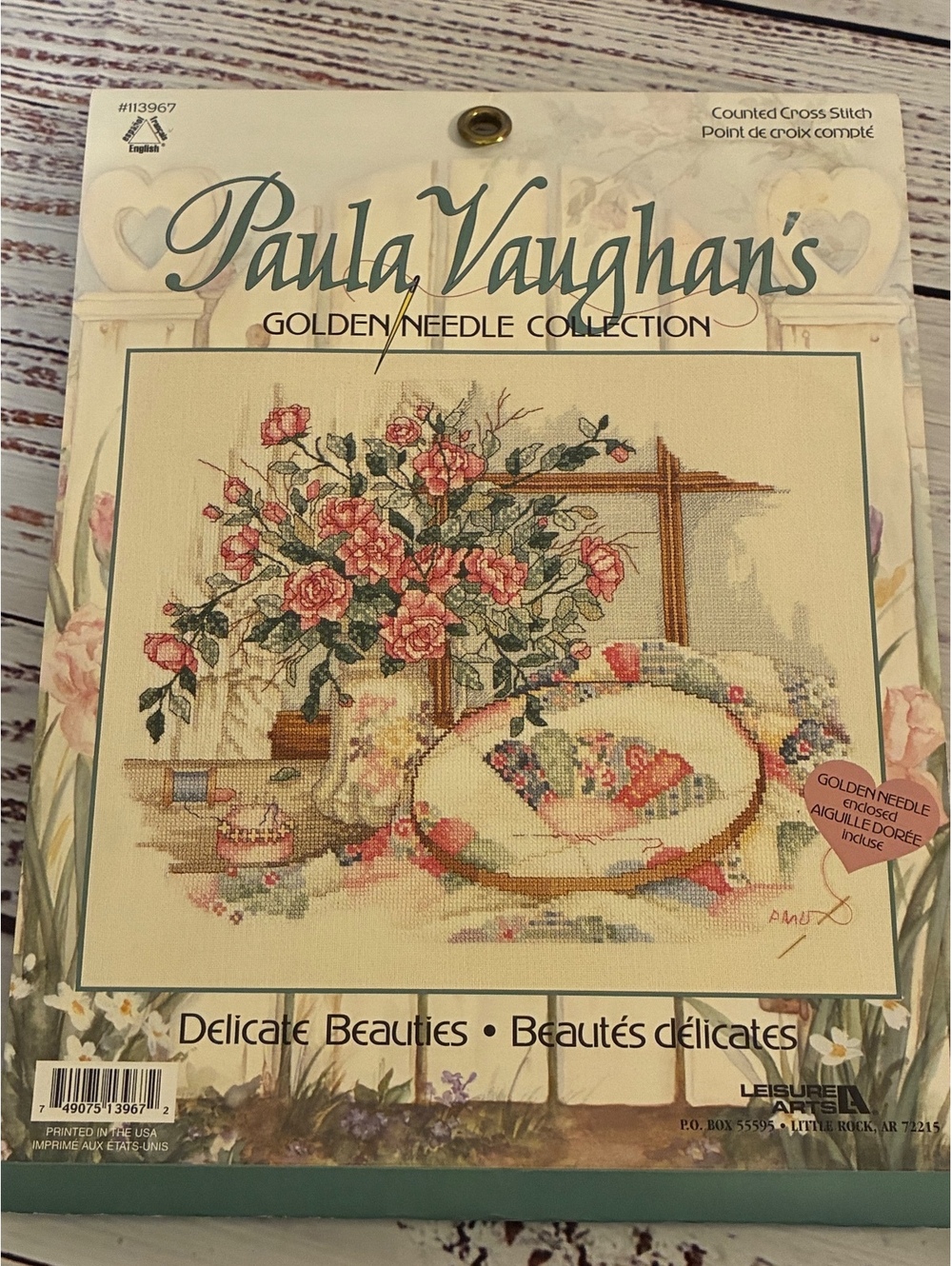 New Vintage Paula Vaughan's Delicate Beauties Cross Stitch Kit